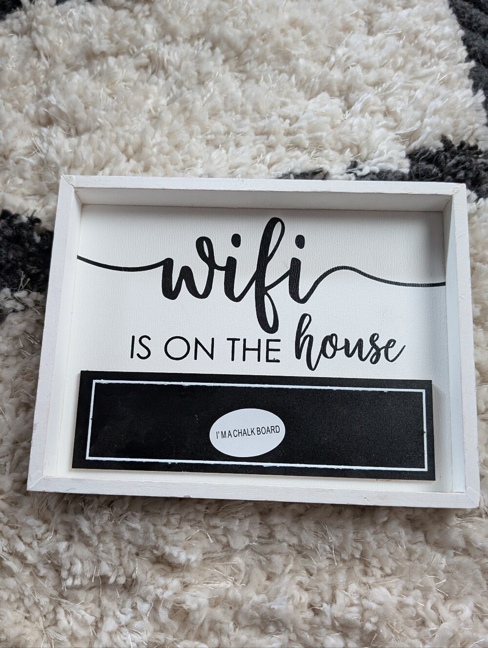WIFI Chalkboard Sign